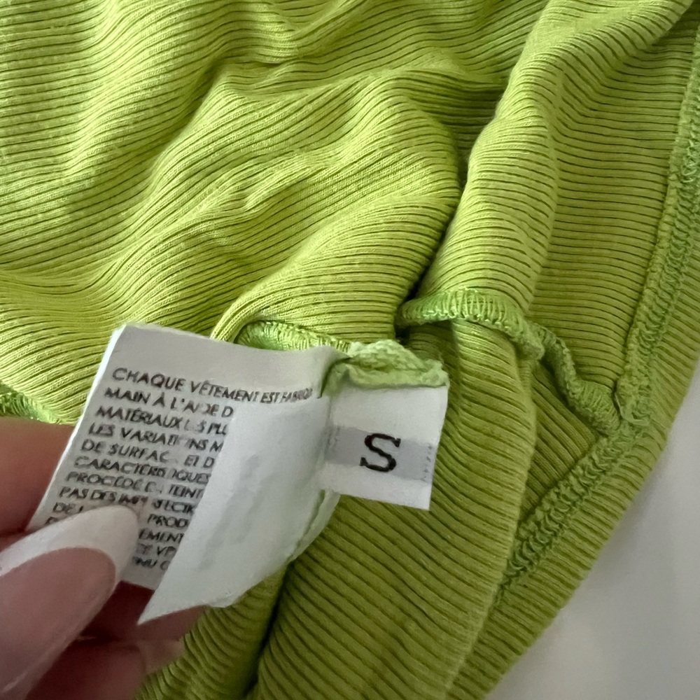 Enza Costa Lime Green Halter Maxi Dress - Picture 3 of 6